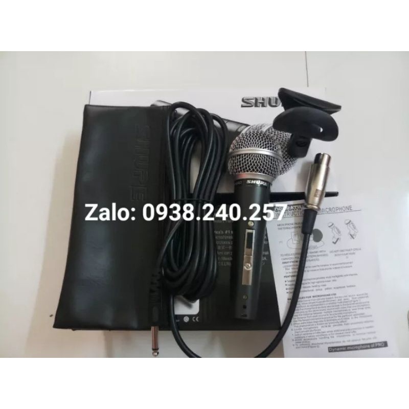 Micro có dây shure BETA58A, shure SM58