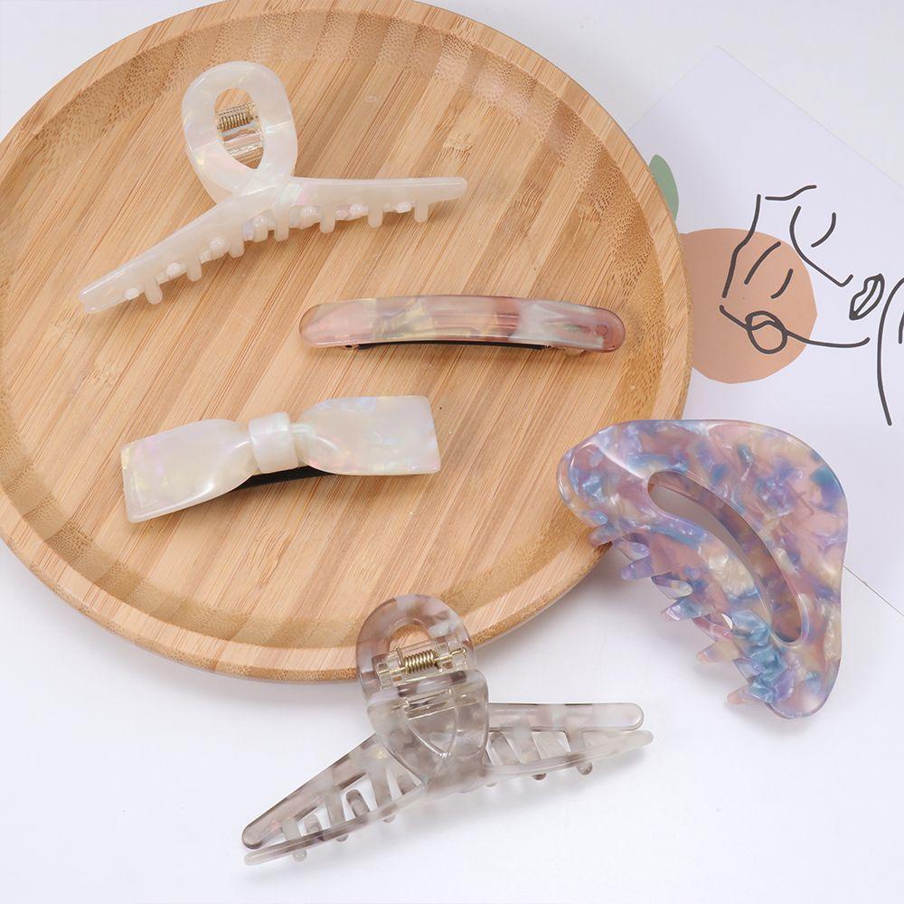 Kẹp Tóc Trang Điểm Tạo Kiểu Tóc Acetate