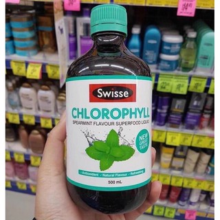 Nước Diệp Lục S.wisse Chlo.rophyll 500ml Úc