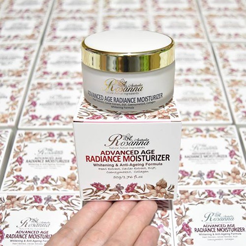 Kem dưỡng trắng da Rosanna Advanced Age Radiance Moisturizer