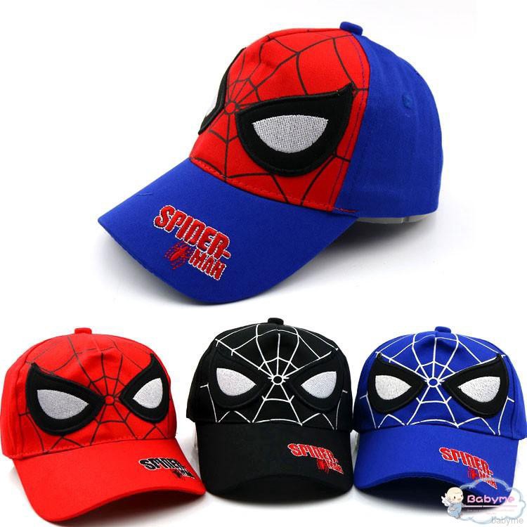 Nón lưỡi trai họa tiết Spiderman thời trang cho trẻ em