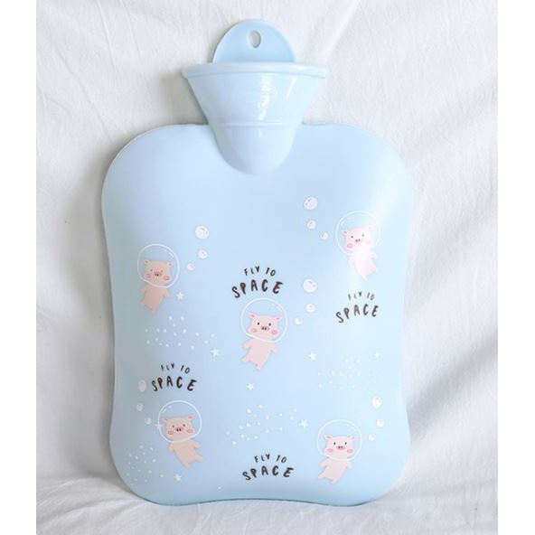 Túi Chườm Nóng Lạnh Cute Pig Big Size 1300ml ( Tặng Kèm Túi Vải Bông Mềm Mại)