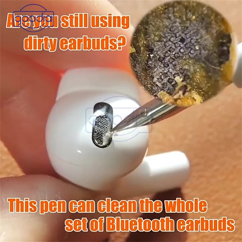 Bộ dụng cụ vệ sinh Bút làm sạch lỗ tai nghe Bluetooth cho Airpods Pro 1 2 Huawei Samsung MI
