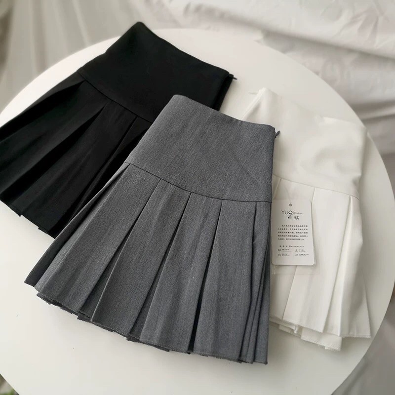 (KÈM VIDEO) CHÂN VÁY CHỮ A XẾP LI CÓ QUẦN TRONG - hỗ trợ đổi trả 7 ngày | BigBuy360 - bigbuy360.vn