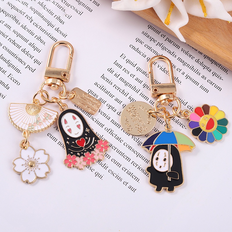 Móc Khóa Hình Hoa Anh Đào Nhật Bản Dễ Thương