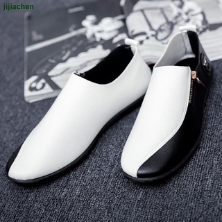 Giày lười da pu phong cách Hàn Quốc cho nam
