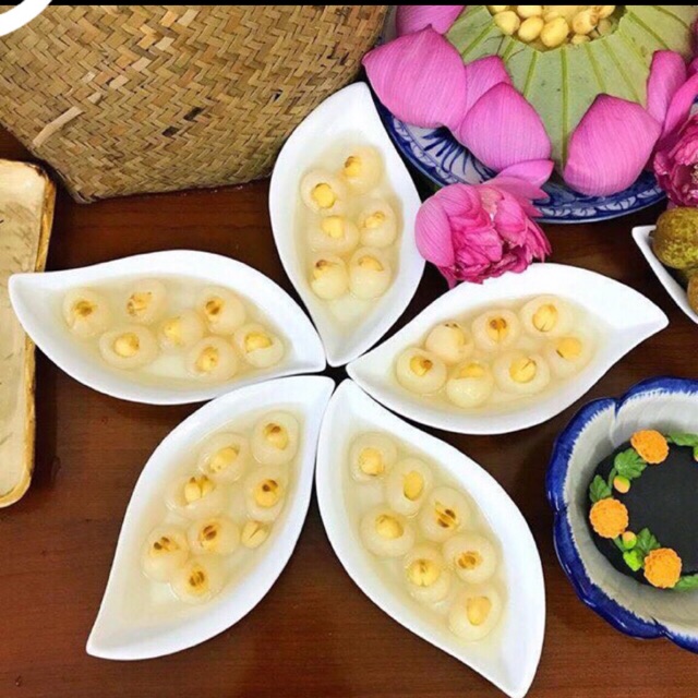 Bộ đĩa thuyền hoa
