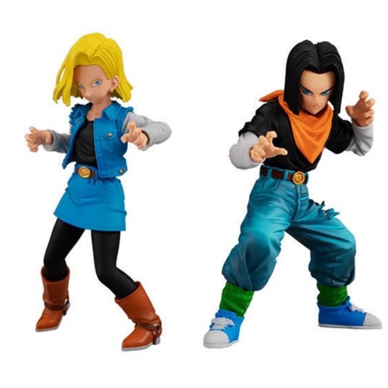 Mô Hình Dragon Ball HG - Android 17 Android 18