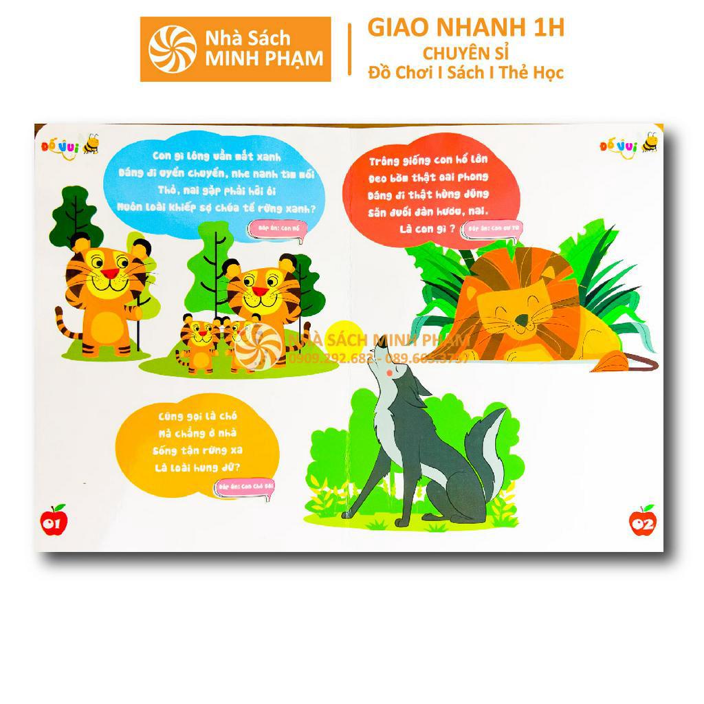Sách - Bộ 5c Đố Vui Phát Triển Trí Tuệ Cho Bé 1-5 Tuổi (Bìa Cứng)
