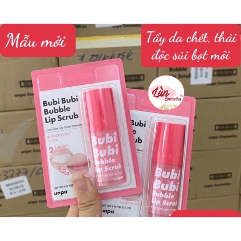 ( sẵn )GEL TẨY DA CHẾT MÔI UNPA BUBI BUBI LIP | BigBuy360 - bigbuy360.vn
