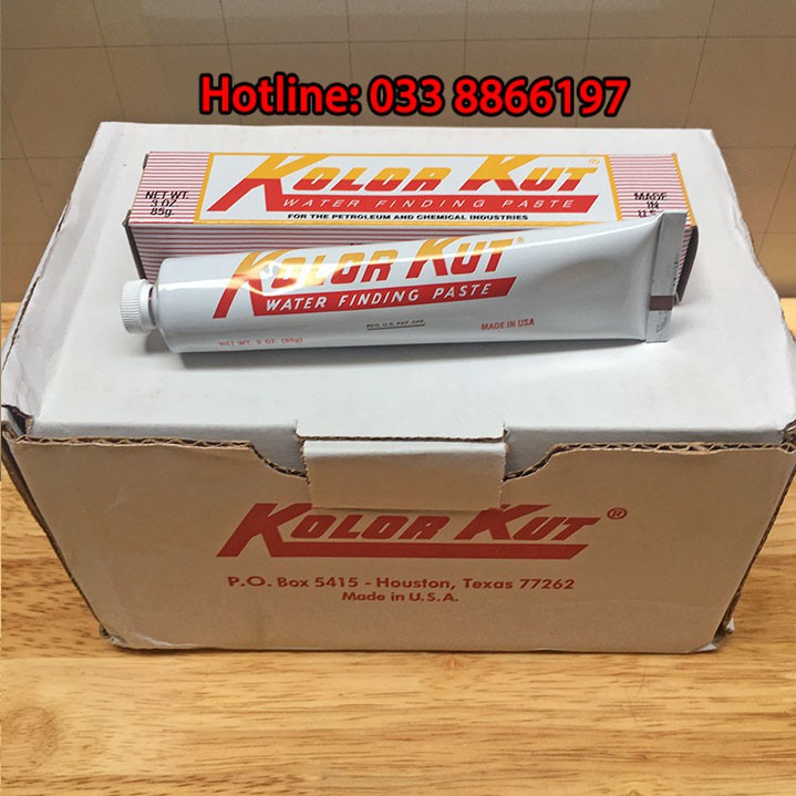 Tuýp thử nước trong xăng dầu