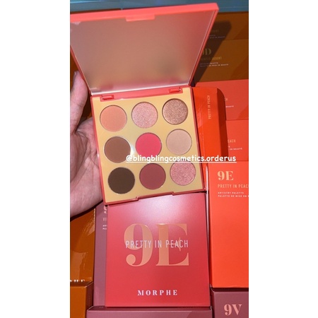 Bảng Morphe 9 ô 9D, 9E, 9V $12 vỏ hộp mới