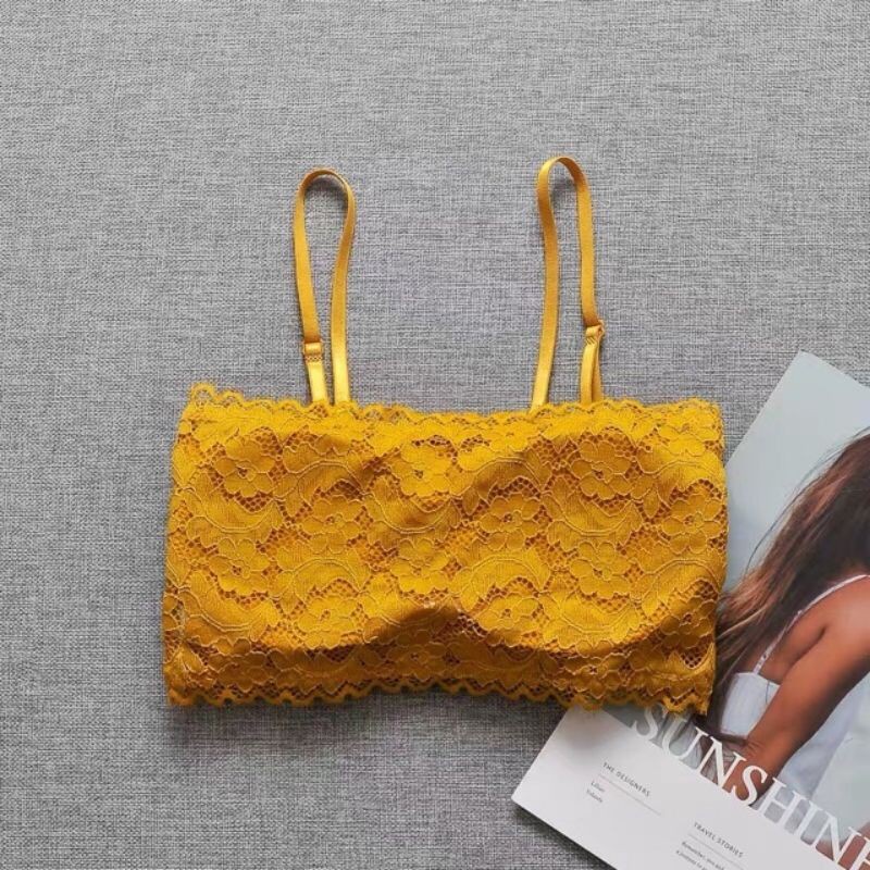 THANH LÝ Áo bra ren ống 2 dây cực xinh 8804