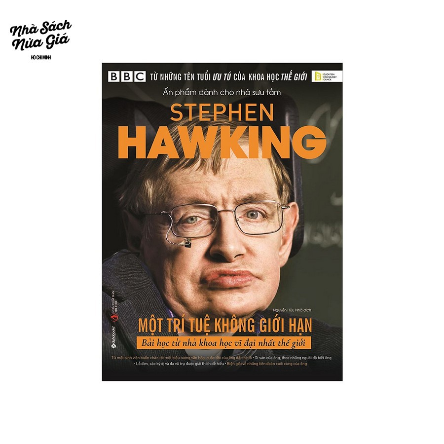 Sách Alphabooks - Stephen Hawking: Một Trí Tuệ Không Giới Hạn (Ấn Bản Dành Cho Nhà Sưu Tầm)