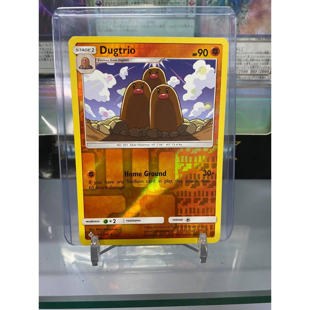 [ Dưa Hấu Yugioh ] Lá bài thẻ bài Pokemon Dugtrio