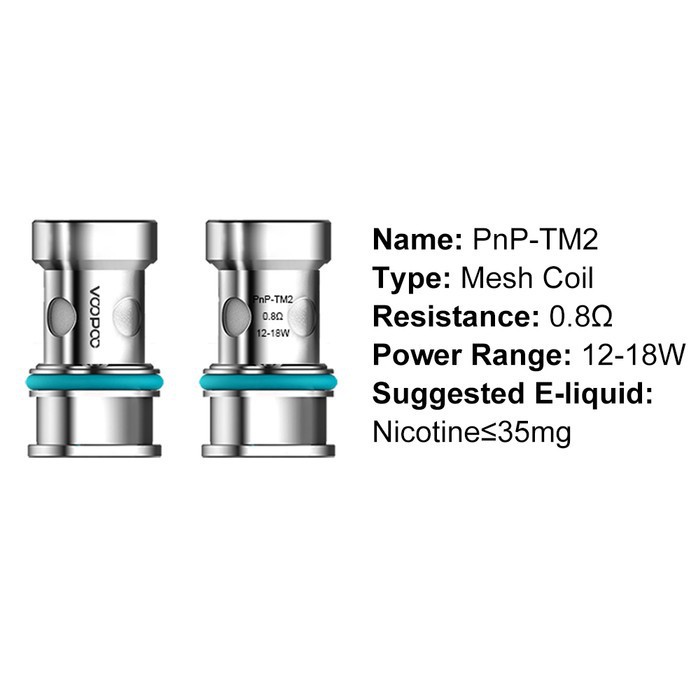 1 Cuộn Dây Điện Pnp-Tm2 0.8 Ohm Giá Trị Vooppoo Vinci