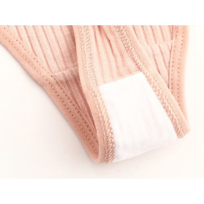 Quần lót nữ sexy lọt khe cotton vải thun gân cao cấp, trẻ trung, thoải mái, thoát mát (MS 03058)