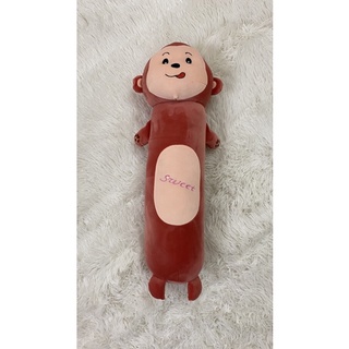 Thú bông khỉ nâu cho bé rất cưng xỉu cực êm dài 60cm
