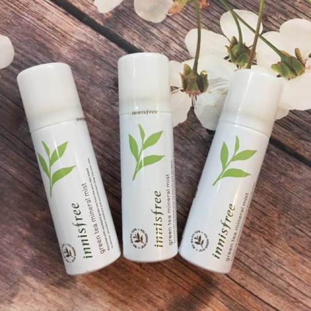 Xịt khoáng Green tea mineral mist Innisfree - 150ml