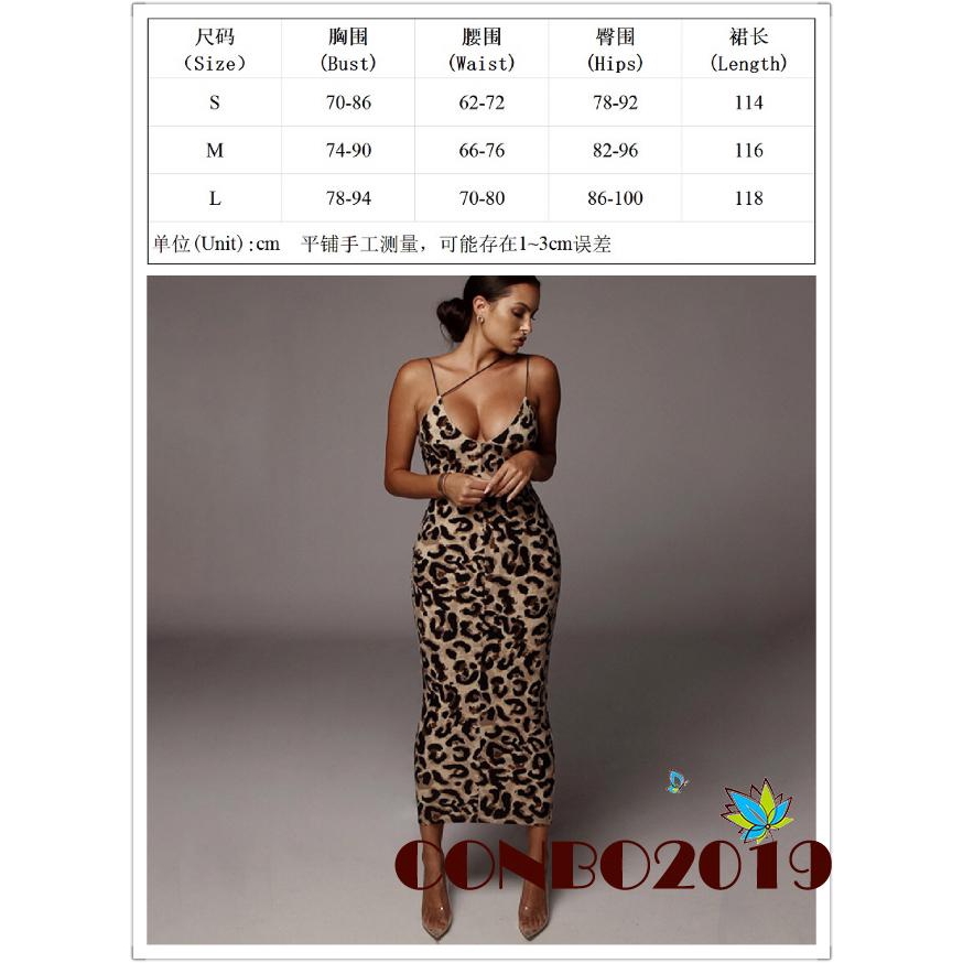 Đầm hai dây họa tiết da báo quyến rũ thời trang cho nữ