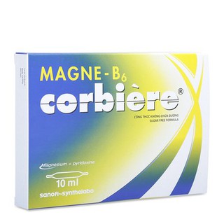 vitamin B6 & Magiê – Magne B6 Corbiere 10ml (10 ống x 10ml/hộp)