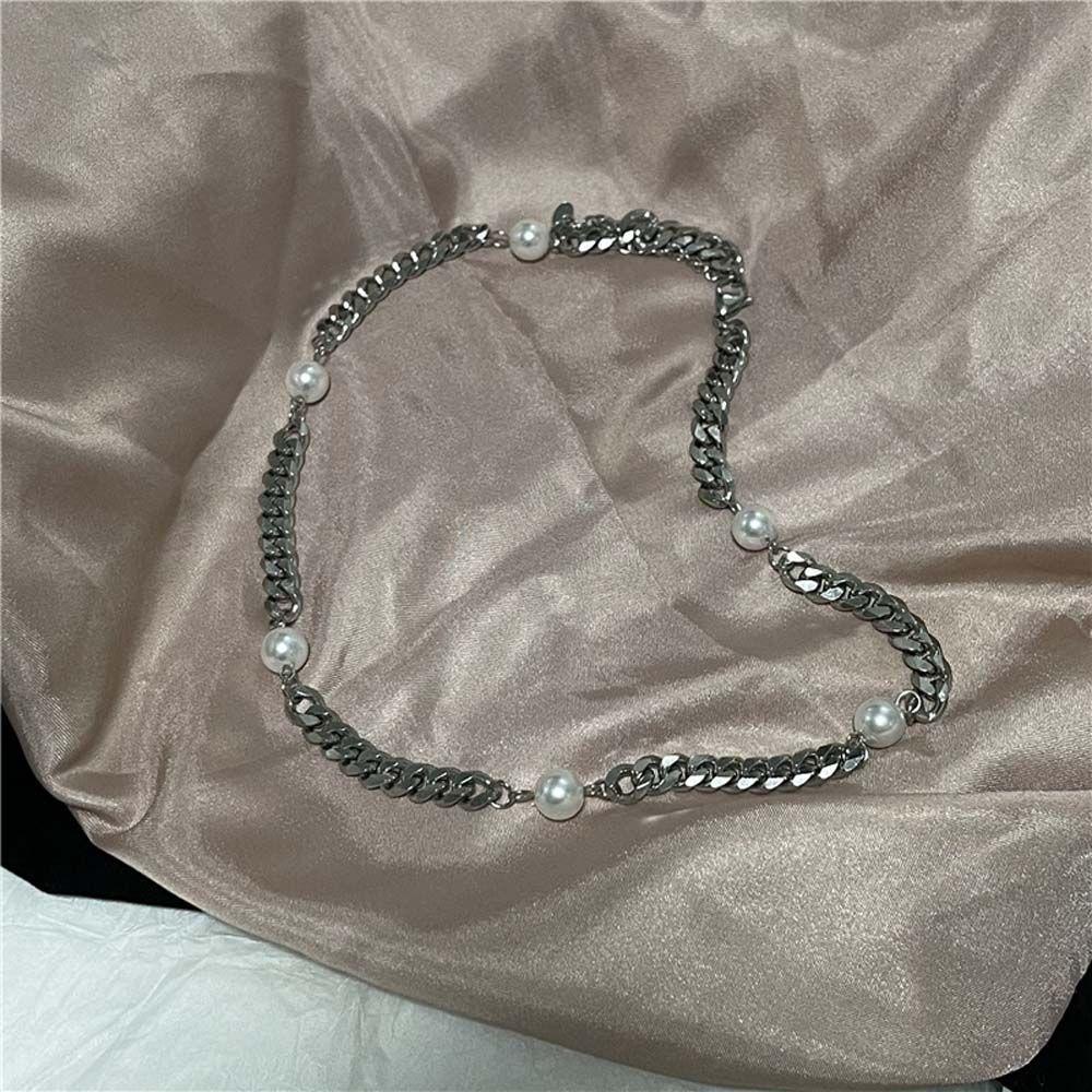 Vòng cổ Hợp Kim Dày Phong Cách Hip Hop Âu Mỹ Cá Tính Cho Nam