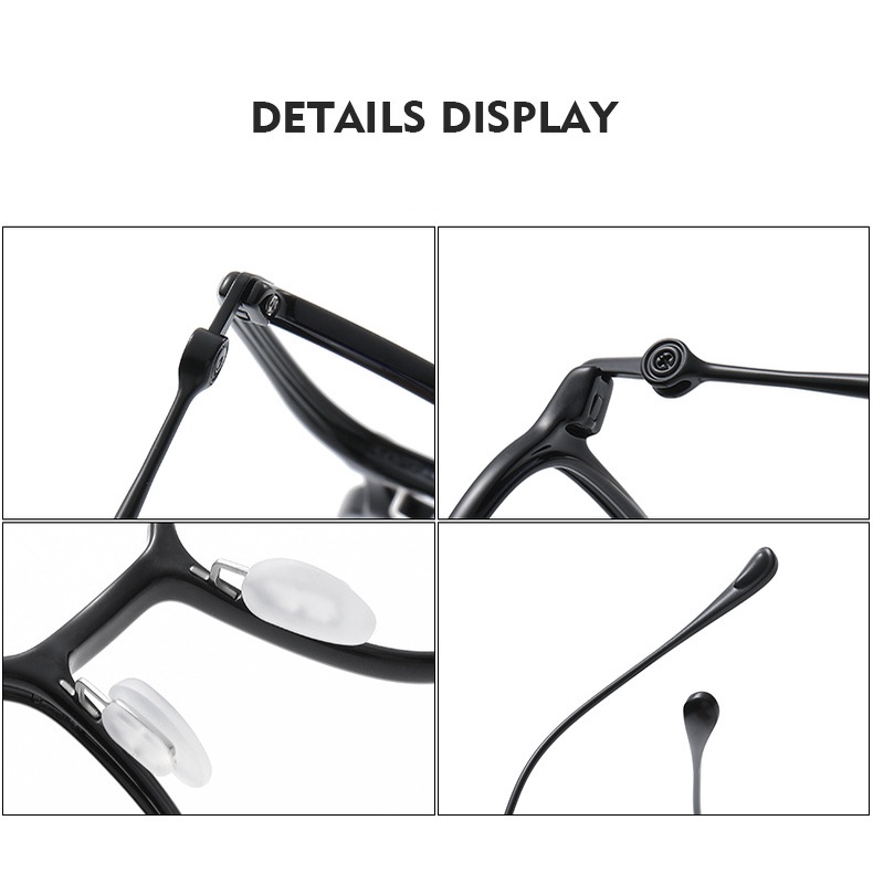 Bộ Khung Hình Vuông Siêu Nhẹ 7g Bằng Titan Nguyên Chất Siêu Nhẹ Thoải Mái