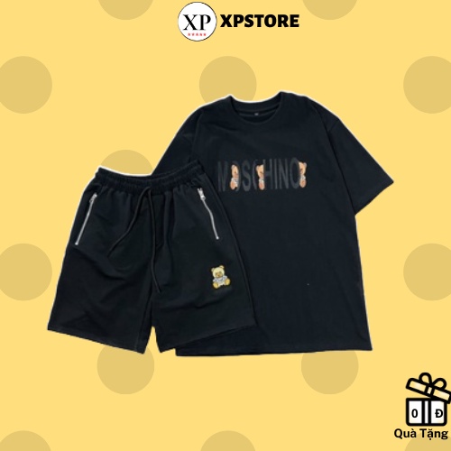 Áo Thun Tay Lỡ Nam Nữ MOSCHINO form đẹp (Ảnh thật)