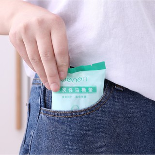 Combo 10 túi lót bồn cầu