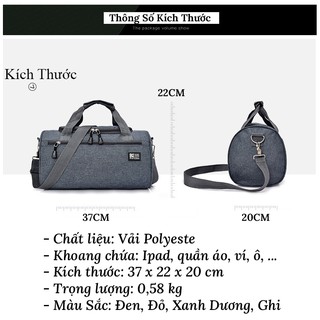 Túi Du Lịch Đa Năng Chống Thấm Nước T06