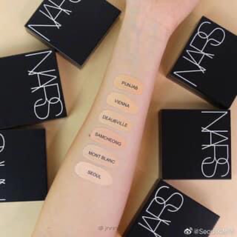 Phấn nước Nars vuông mẫu mới chuẩn chính hãng 6g