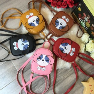 Balo Nữ Mini Hình Cún Dễ Thương
