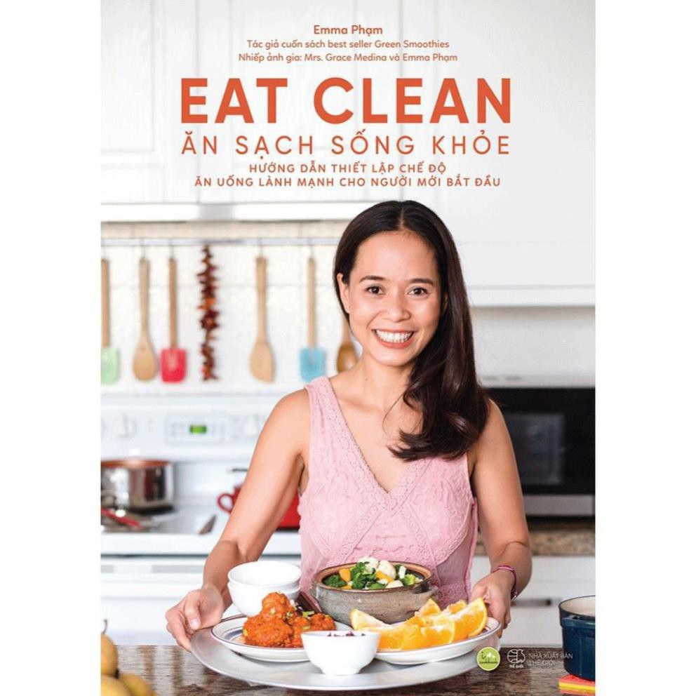 Sách - Eat Clean - Ăn Sạch Sống Khỏe ( Emma Phạm ) [AZVietNam] | BigBuy360 - bigbuy360.vn