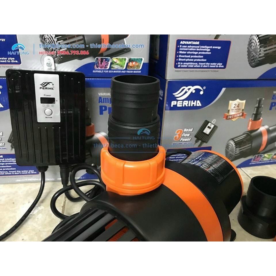 Bơm Siêu Tiết Kiệm Điện PERIHA PB 5000 - PB 25000, Bơm Lọc, Đẩy Thác Dành Cho Bể Cá Cảnh, Hồ Koi