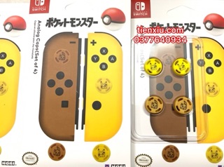 bọc cần analog joycon Switch nintendo mẫu pika