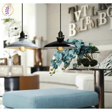 Đèn thả chao tráng men TH064