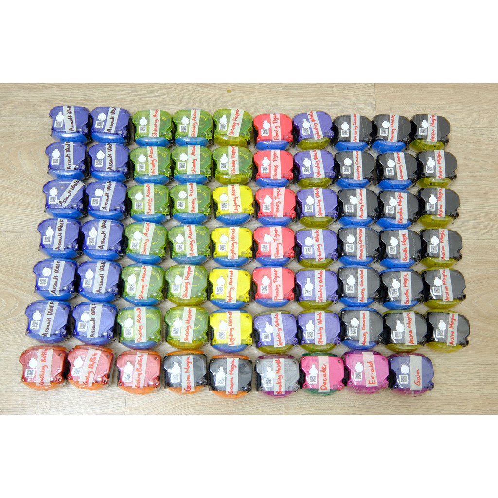 Đồ chơi Progrise Key Gashapon Nguyên quả nhựa chưa lắp chưa dán decal Chính Hãng Bandai Kamen Rider Zero-One Zero One 01