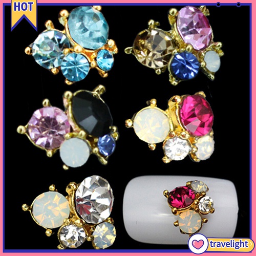 Bộ 10 Đá Đính Móng 3d