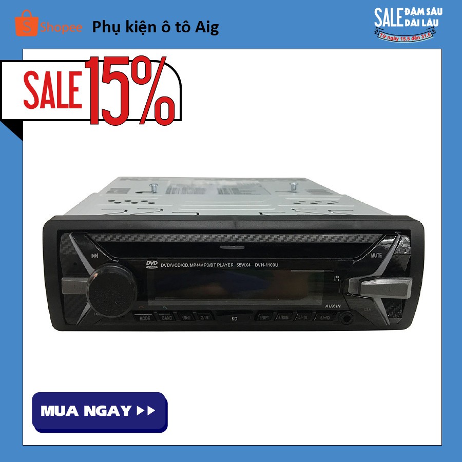 DVD 1 DIN 12V Cho ô tô-Nghe nhạc mp3-đọc đĩa DVD-Kết nối Bluetooth