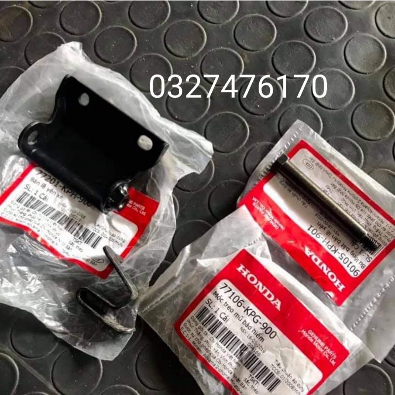 Chốt gài, bản lề yên ngồi xe FUTURE NEO, GT ...125 zin honda