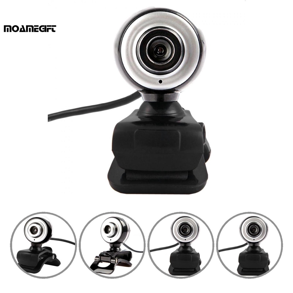 Webcam USB Moamegift A848 độ phân giải cao tích hợp mic cho laptop máy tính