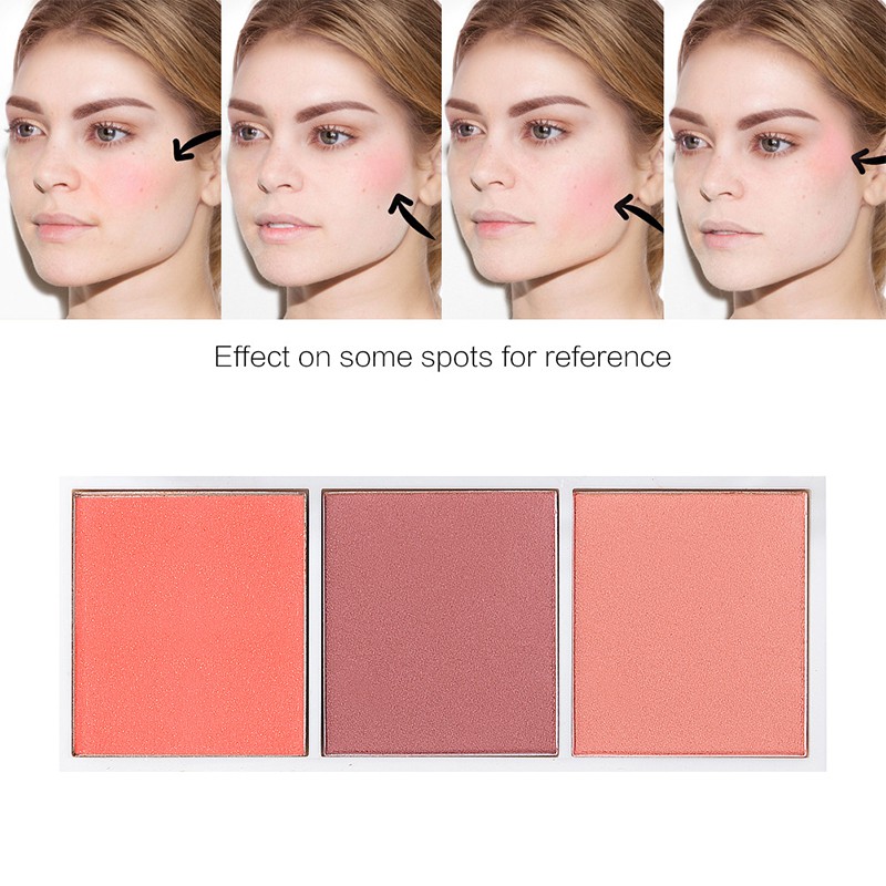 SACE LADY Repairing Board Blush Highlights 3 Color Powder Delicate Natural | BigBuy360 - bigbuy360.vn