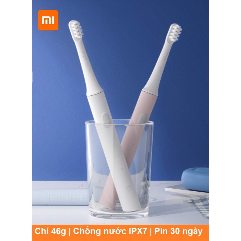 Bàn chải pin sạc thông minh Xiaomi Mijia T100 chính hãng