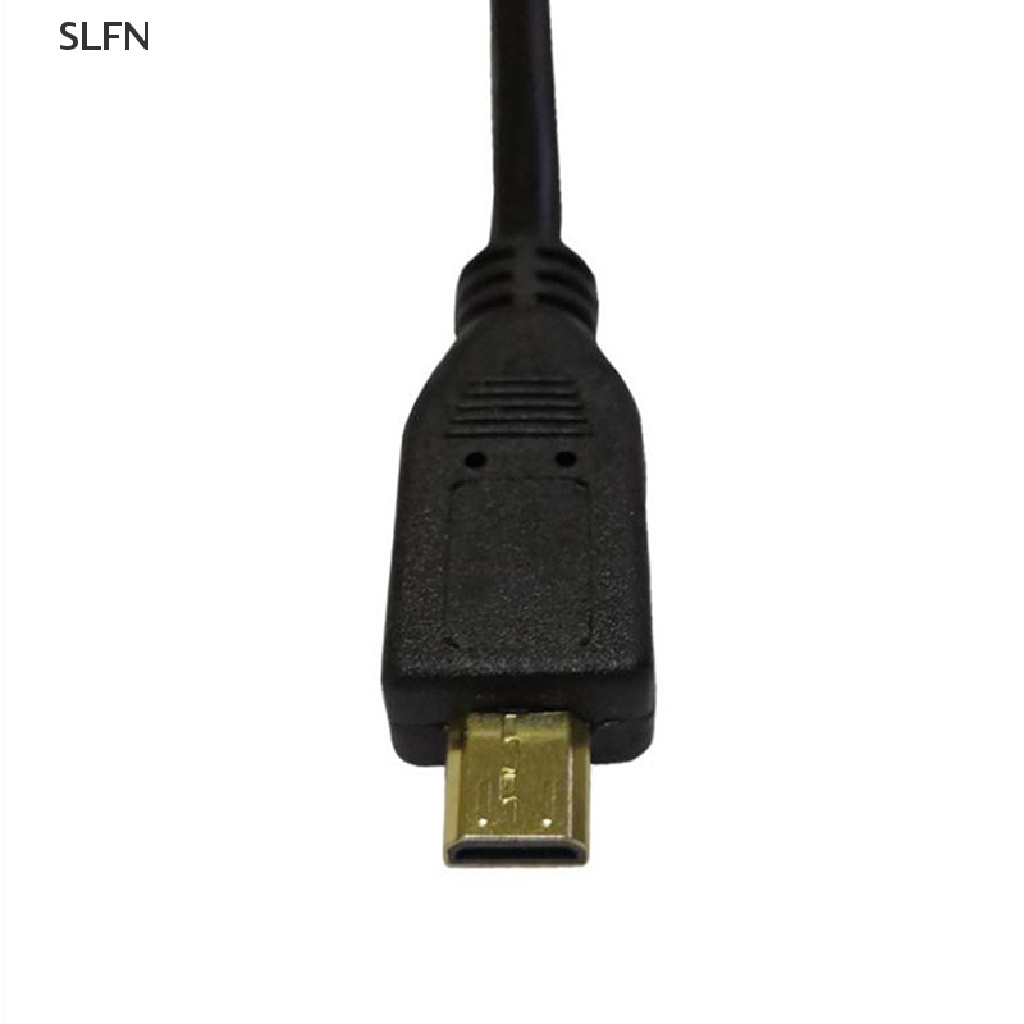 Cáp Chuyển Đổi Micro HDMI Sang HDMI 1080p Mạ Vàng Cho Điện Thoại Và HDTV
