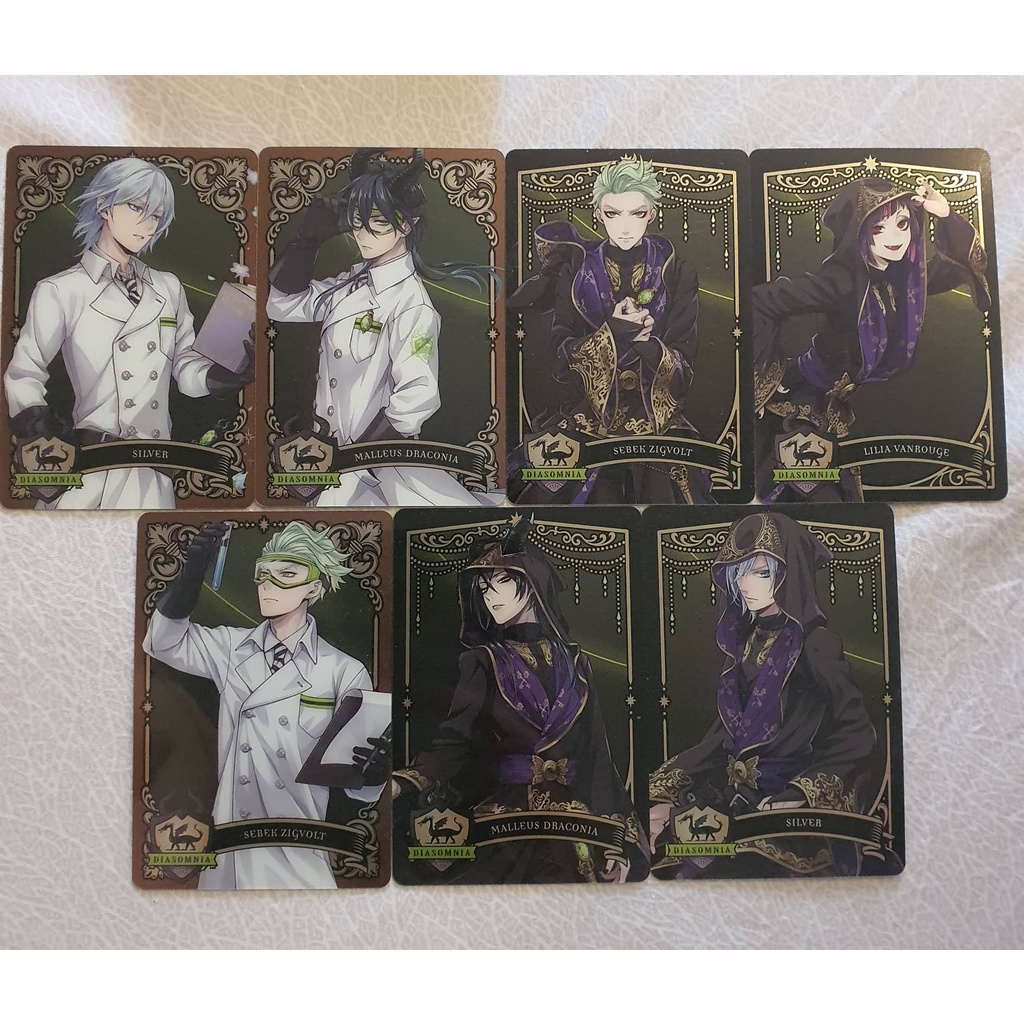 Card Disney Twisted Wonderland - Không seal