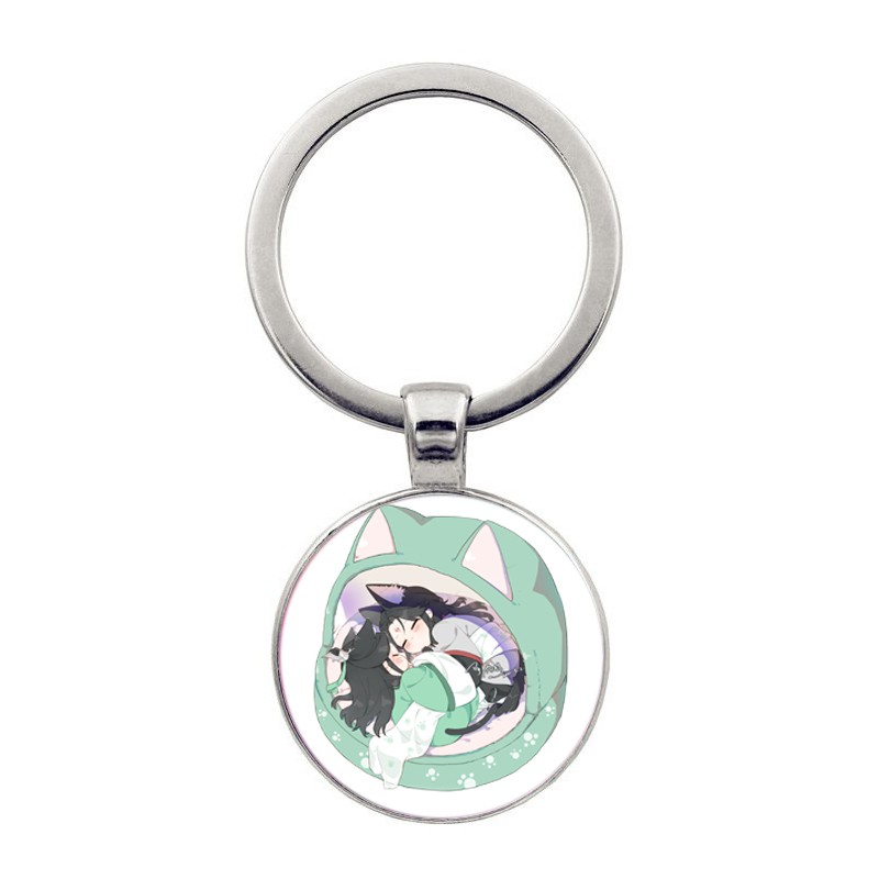 (KL25) Móc kim loại in hình HỆ THỐNG TỰ CỨU CỦA NHÂN VẬT PHẢN DIỆN chibi xinh xắn độc đáo