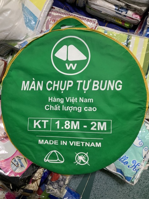 Mùng tự bung cao cấp made in Việt Nam