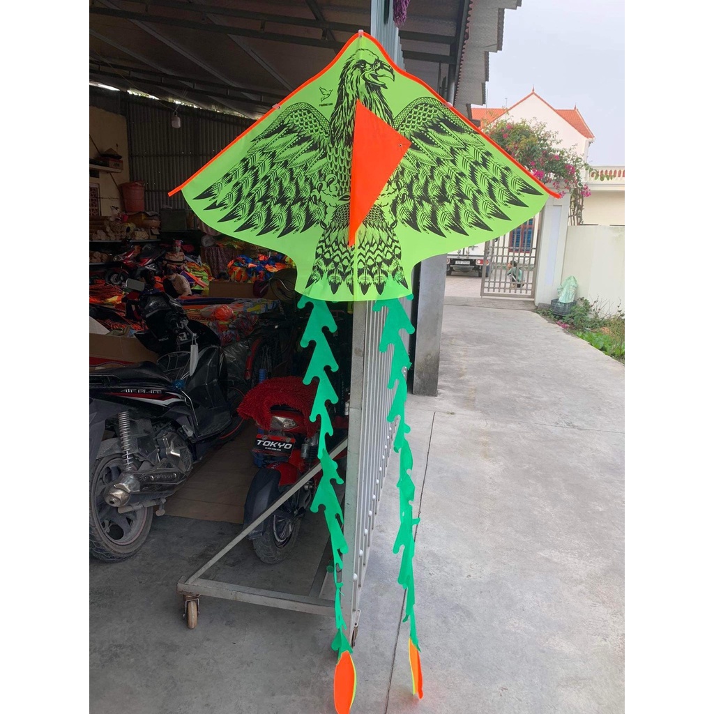 Diều phượng hoàng lửa 2, 3, 4, 5 đuôi...tặng thêm 50m dây