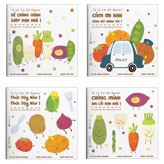 Sách Wabooks - Bộ Ehon Tớ Là Em Bé Ngoan (4 Cuốn)