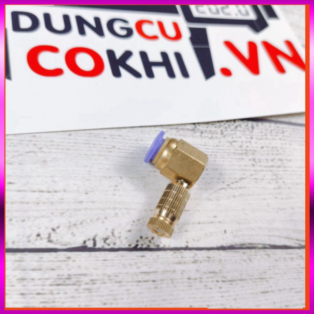 [GIÁ TỐT] Bộ 5 nối béc phun sương bằng đồng cao cấp( 4 giữa + 1 cuối )
